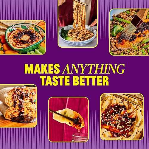 FLYBYJING Sweet + Spicy Sichuan Chili Sauce: Perfect for Noodles, Proteins, Veggies, Fish, Dumplings and Everything Else - Hot Sauce, Marinade and Glaze made w/Premium Chilis - Vegan, 6oz (Pack of 1) - Image 2