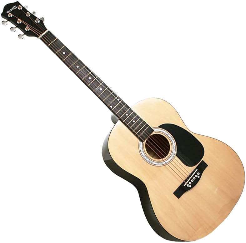 RockJam Acoustic Guitar Kit with Stand, Tuner, Gig Bag, Strap, Picks, Spare Strings & Lessons - Image 5