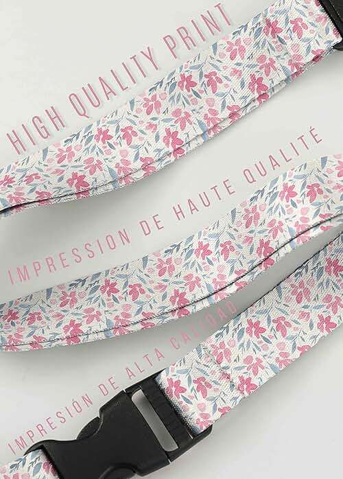 InnoBeta Neck Breakaway Lanyard for Women, Quick Release Safety Lanyards for ID Badges, Detachable Clip Keychain Lanyard - Image 2