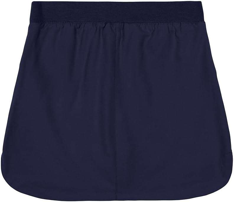 Izod Girls' School Uniform Pull-on Scooter Skirt with Undershorts, Knit Waistband & Functional Pockets, Wrinkle Resistant - Image 2