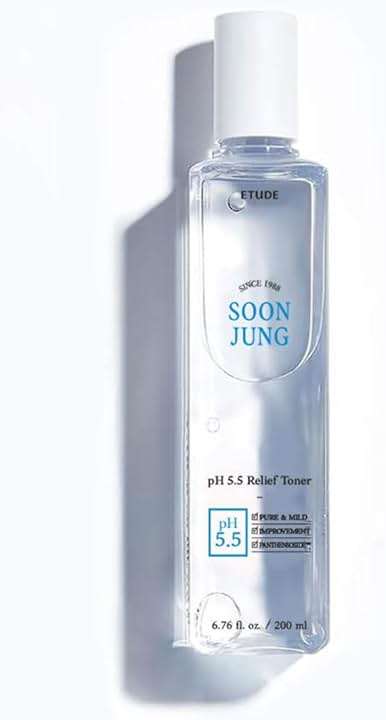 ETUDE SoonJung pH5.5 Relief Toner, Hydrating Toner for Sensitive Skin, Vegan Face Toner, Panthenol, Madecassoside, Moisturizer, Korean Skin Care, Korean Toner, Beauty (6.76 Fl Oz) - Image 8