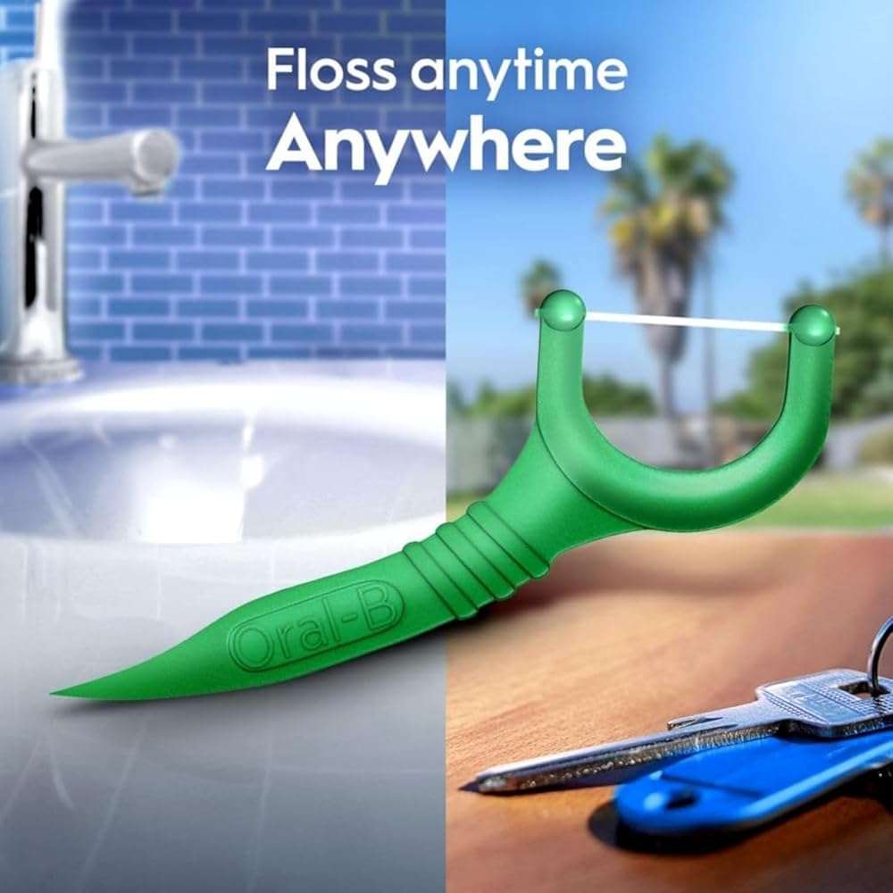 Oral B Glide Dental Floss Picks, Complete With Scope Outlast, Mint, 75 Count, Pack Of 6 - Image 3