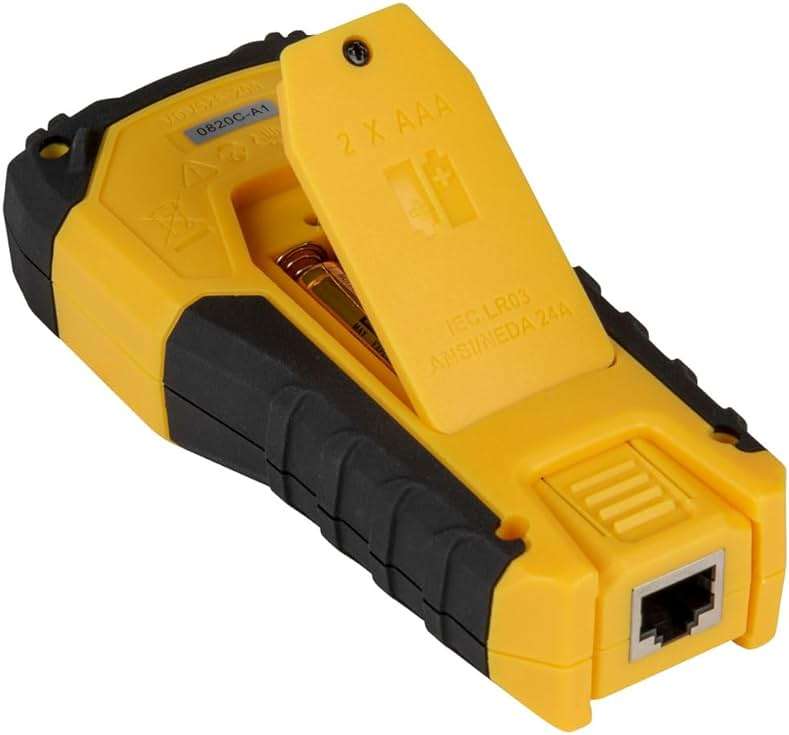 Klein Tools VDV526-200 Cable Tester, LAN Scout Jr. 2 Ethernet Tester for CAT 5e, CAT 6/6A Cables with RJ45 Connections - Image 11