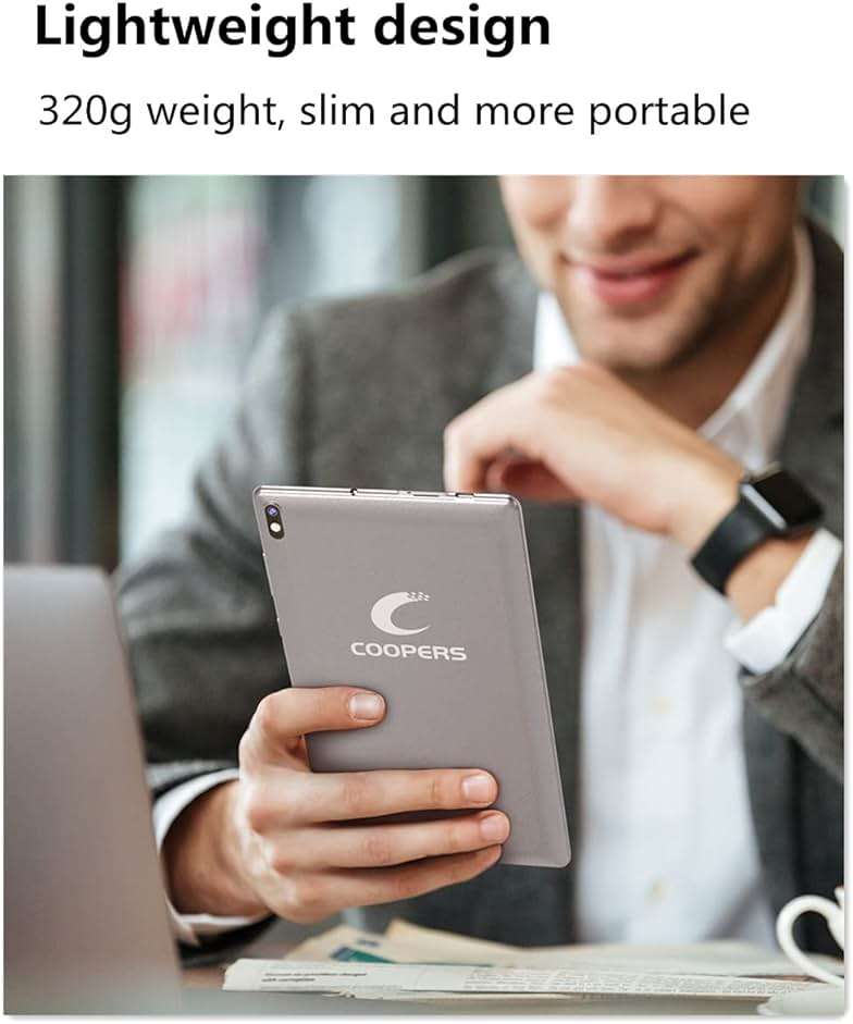 Tablet Android 15 Tablets with Case 7 inch, 8GB RAM, 32GB ROM Support 1TB Expand Computer Tablet PC, Quad-Core Processor, IPS Touch Screen, 2+5MP Dual Camera, 3000mah Battery, Wifi Tableta (Black) - Image 7
