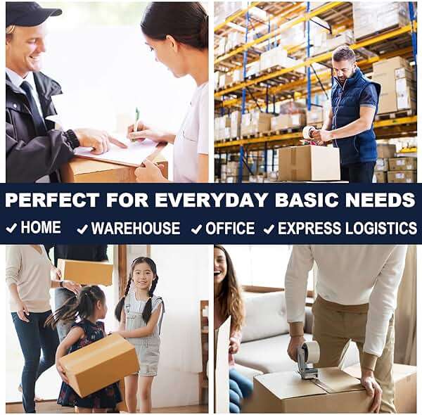 PANDRI Clear Packing Tape, 24 Rolls Heavy Duty Packaging Tape for Shipping Packaging Moving Sealing, 1.88 inches Wide, 65 Yards Per Roll, Total 1560 Yards - Image 7