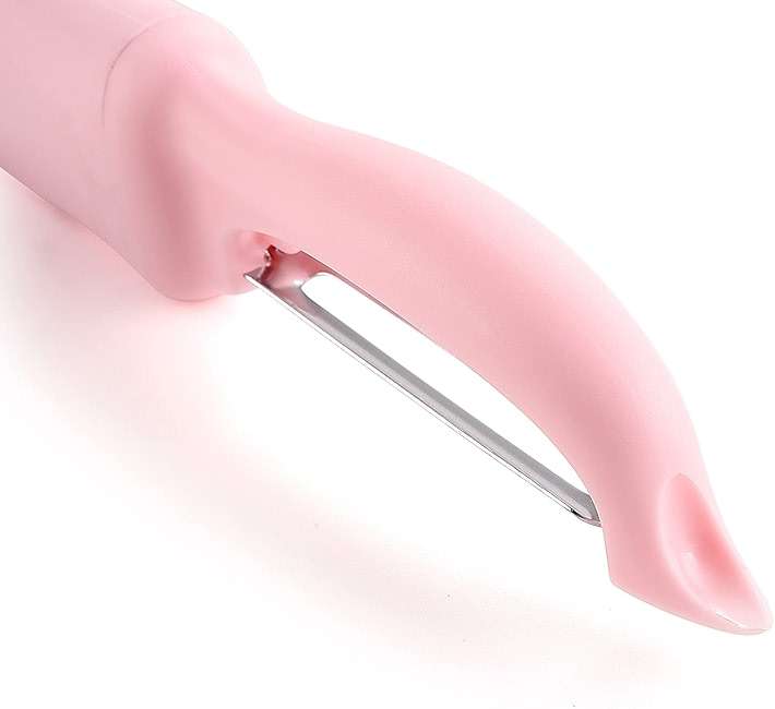 Spring Chef Premium Swivel Vegetable Peeler, Soft Grip Handle and Ultra Sharp Stainless Steel Blades - Perfect Kitchen Peeler For Veggie, Fruit, Potato, Carrot, Apple - Pink Lemonade - Image 9