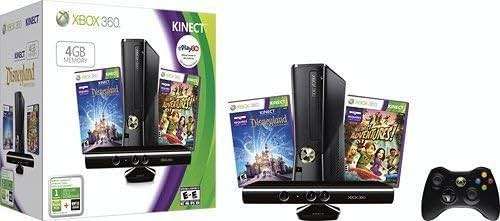 Xbox 360 4GB Console with Kinect Holiday Value (Renewed) - Image 2