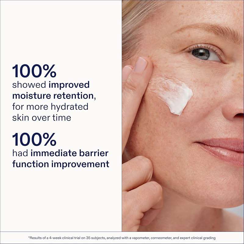 Skinfix Triple Lipid-Peptide Cream - 1.7 oz - Rich Face Moisturizer with Hyaluronic Acid - Hydrates & Restores Dry, Sensitive Skin - Non-Comedogenic, Fragrance Free, Vegan, Cruelty Free - Image 5
