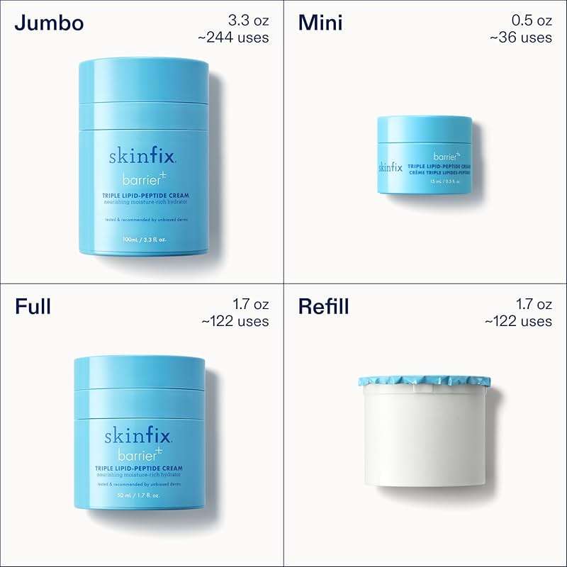 Skinfix Triple Lipid-Peptide Cream - 1.7 oz - Rich Face Moisturizer with Hyaluronic Acid - Hydrates & Restores Dry, Sensitive Skin - Non-Comedogenic, Fragrance Free, Vegan, Cruelty Free - Image 9