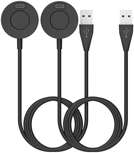 2Pack Charger for Garmin Venu 4/Venu 3/Venu 3S/Venu 2/Venu 2 Plus/Venu 2S/Venu/Venu Sq 2/Venu Sq/Venu X1 Replacement USB Charging Cable Date Sync Cord Adapter for Garmin Venu Series Smartwatch - Product Image