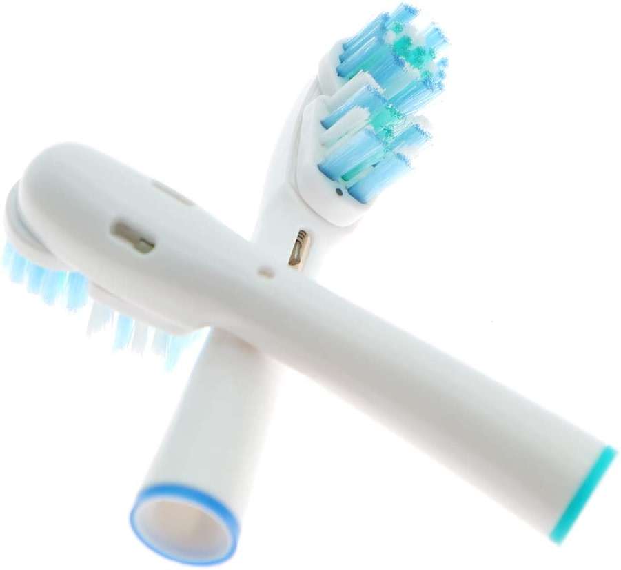 Replacement Brush Heads Compatible with Oral B- Double Clean Design, Double Clean Brush Heads, Compatible with Braun Oral-B Dual Clean Electric Toothbrush - Pack of 4 - Image 3