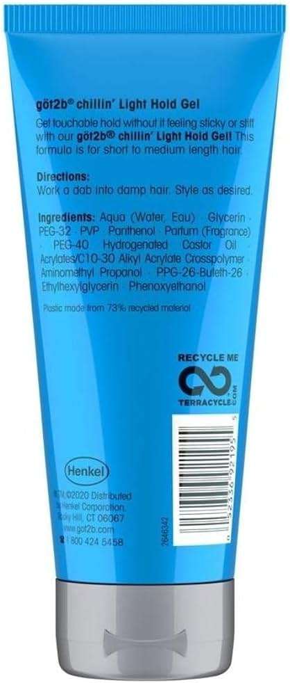 Got 2B Chillin Gel Light Hold 6 Ounce (Pack of 2) - Image 2