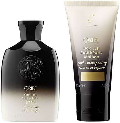 Oribe Gold Lust Repair & Restore Shampoo and Conditioner Travel Bundle - Image 1