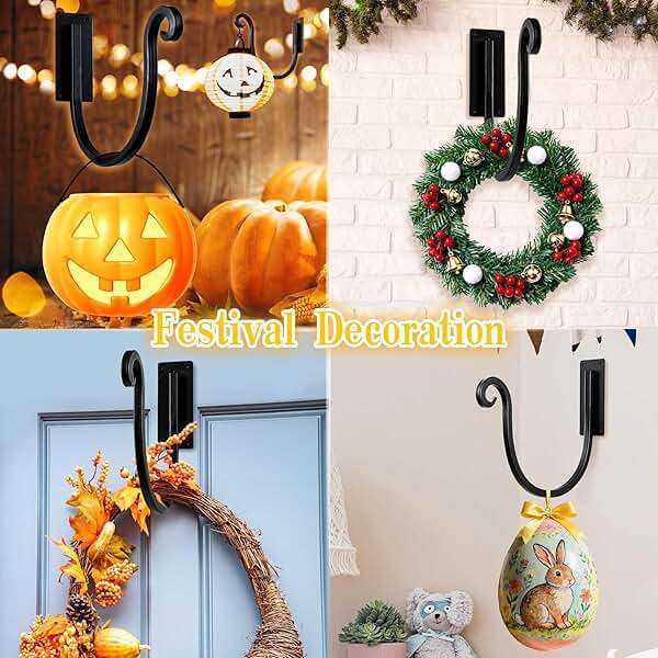 YANGSHUO Garden Hose Holder Outside: Wall Mount Water Hose Holder - 8Inch Heavy Duty Garden Water Hose Hanger for Outside Hose Storage - Image 7