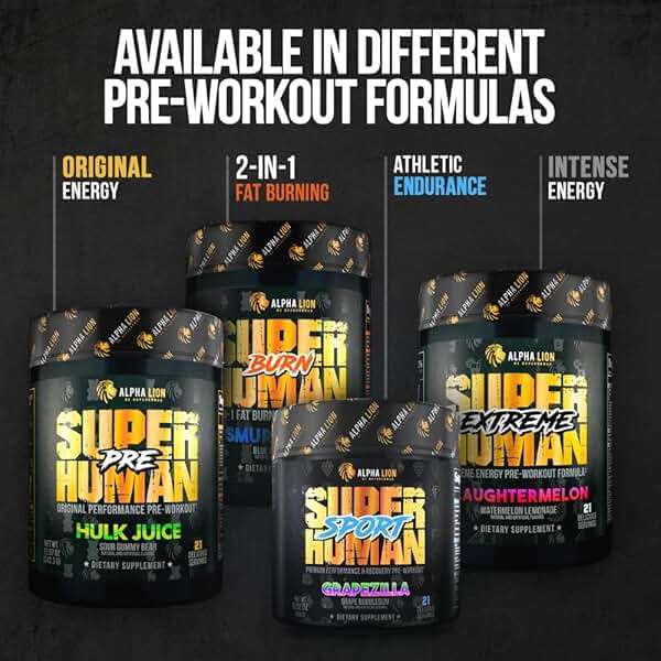 ALPHA LION Superhuman Pump Pre Workout Powder, Nootropic Caffeine & Stim Free Preworkout Supplement, Nitric Oxide Booster, Muscle Gainer, Energy & Focus (42 Servings, Mango Veiniac Flavor) - Image 8