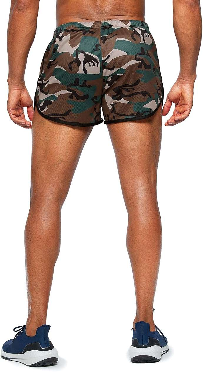 G Gradual Men's Running Shorts 3 Inch Quick Dry Gym Athletic Jogging Shorts with Zipper Pockets - Image 4