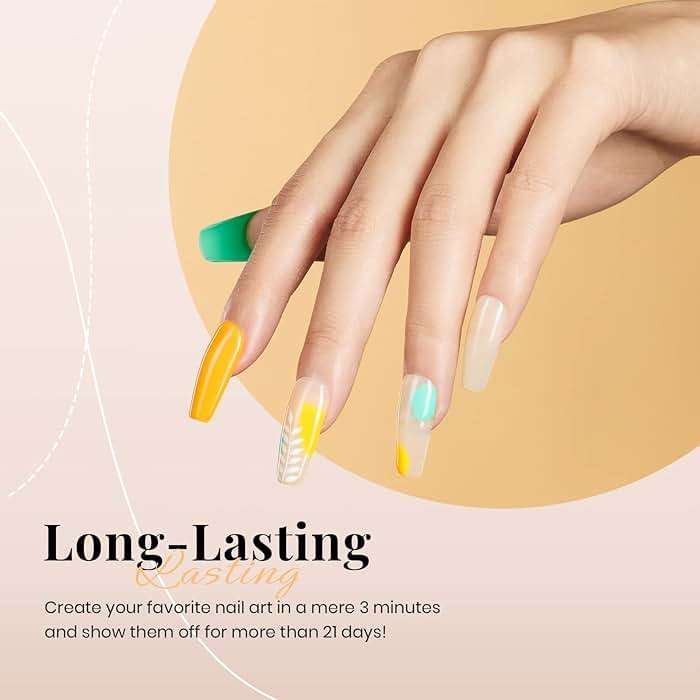 Beetles Nude Gel Polish, 15ml Jelly Neutral Nude Gel Nail Polish Set Translucent Effect Nail Concealer Soak Off UV Spring Summer French Nail Art Design Gift for Women - Image 4