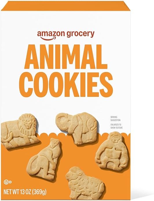 Amazon Grocery, Animal Cookies, 13 Oz - Product Image