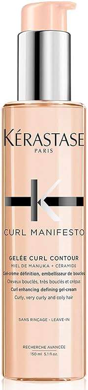 Kerastase Curl Manifesto Gelee Curl Contour Hair Serum | Enhances Curl Definition Without Crunch | Anti-Frizz | With Shea Butter | For All Wavy, Curly, Very Curly & Coily Hair - Image 1