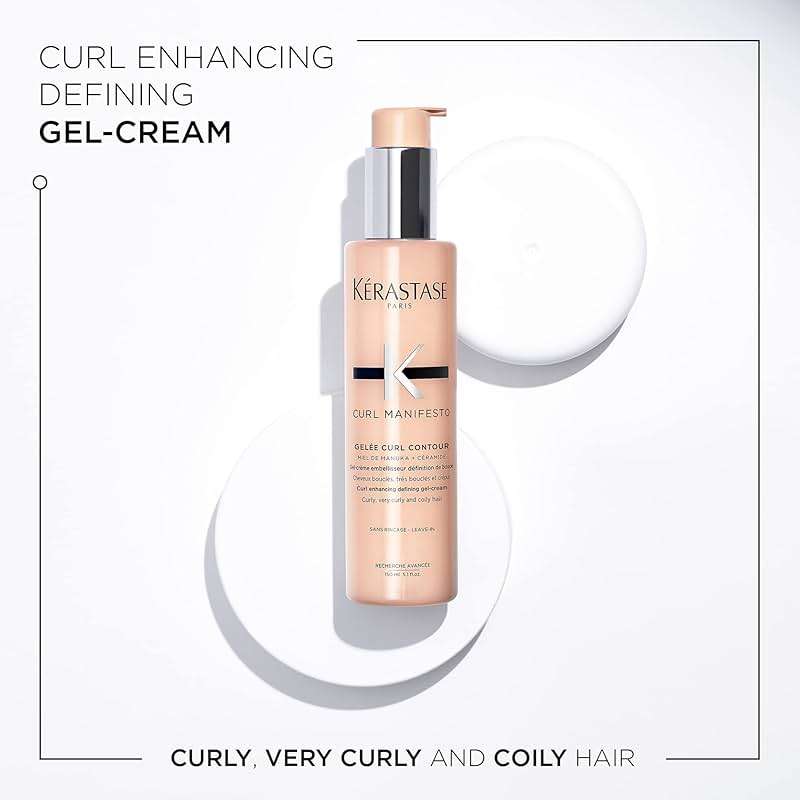 Kerastase Curl Manifesto Gelee Curl Contour Hair Serum | Enhances Curl Definition Without Crunch | Anti-Frizz | With Shea Butter | For All Wavy, Curly, Very Curly & Coily Hair - Image 2