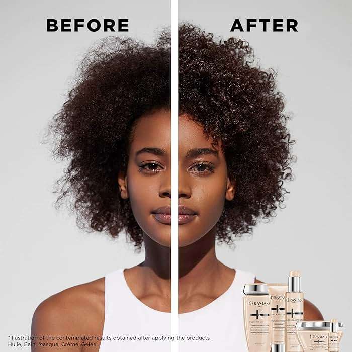 Kerastase Curl Manifesto Gelee Curl Contour Hair Serum | Enhances Curl Definition Without Crunch | Anti-Frizz | With Shea Butter | For All Wavy, Curly, Very Curly & Coily Hair - Image 4