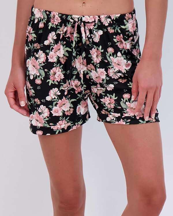 Real Essentials 3 Pack: Women's Pajama Shorts Sleep Lounge Sweatshorts Comfy Sleepwear Bottoms (Available In Plus Size) - Image 2