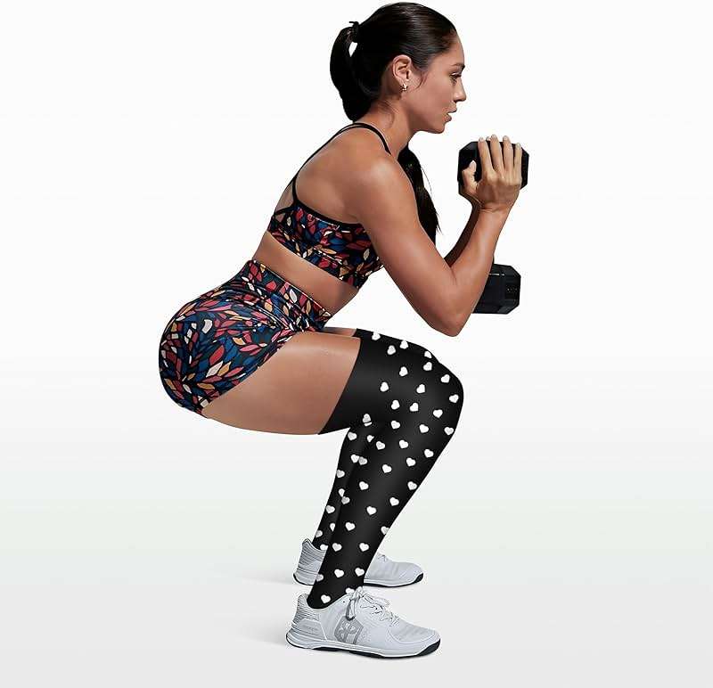 CHARMKING Compression Socks (3 Pairs) Knee High Compression Sock for Women & Men Stockings for Running, Cycling,Athletic - Image 3