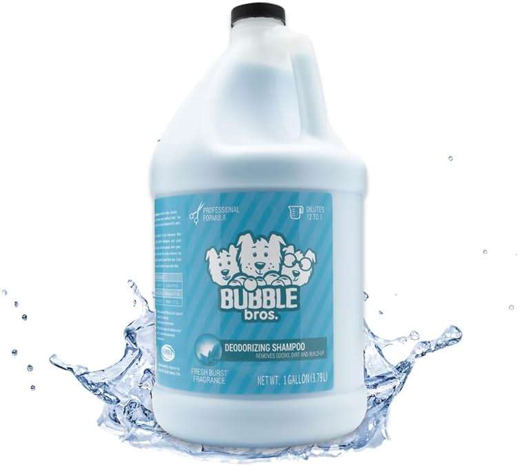 Bubble Bros. Deodorizing Dog Shampoo, Gallon - Naturally Derived, Eliminates Pet Odor, Breaks Through Dirt and Build up, Leaves Dogs Smelling Fresh, USA Made - Image 2