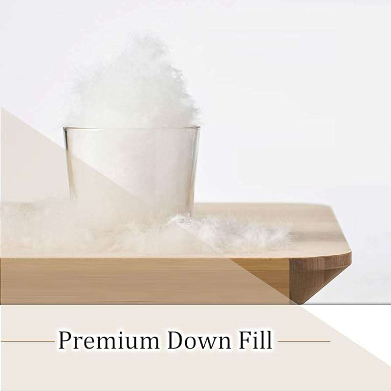linens delight Highland Feather® - European Down Pillow King Size - 800 Fill Power - Set of 2 - Image 8