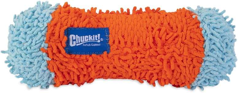 Chuckit! Indoor Fetch Tumble Bumper Dog Toy (8.5 Inch), Orange and Blue - Image 3