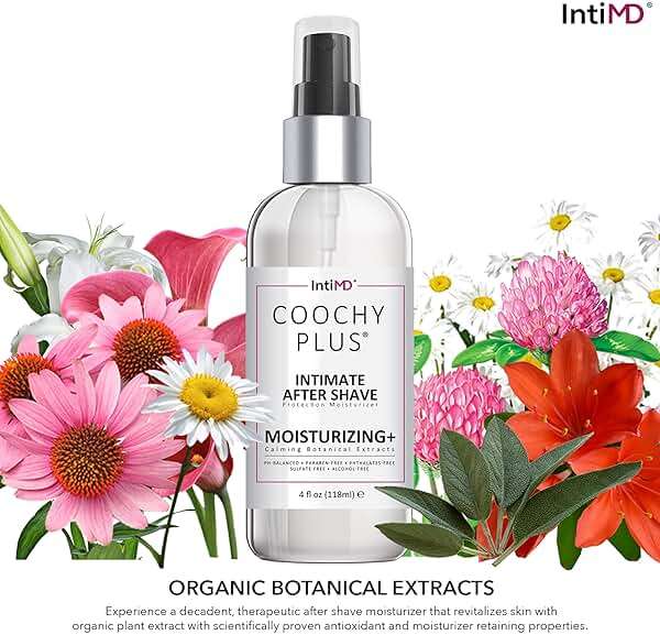 IntiMD Coochy Plus HydroLock Moisturizing + 3-Steps Kit Intimate Shave Gift Set: Nouria Pre-Shave Elixir Oil + Coochy Plus Shave Cream The Origin + Coochy Plus After Shave Protection Mist - Image 7
