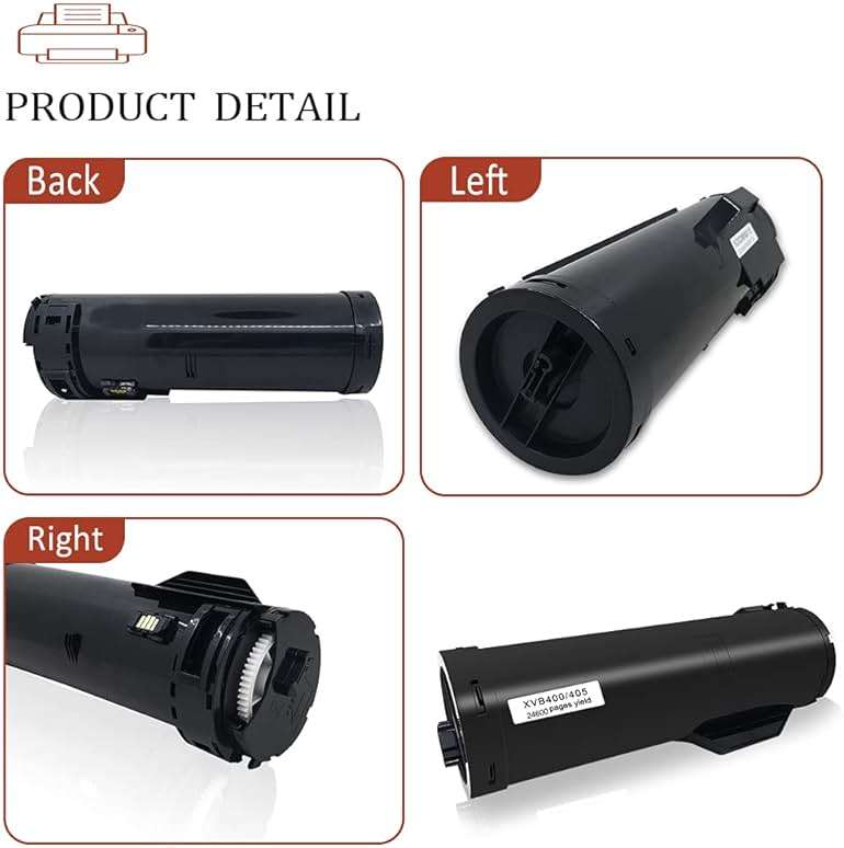 ASEKER Remanufactured B400 B405 Toner Cartridge for Xerox VersaLink B400 B400n B400dn B405 B405dn Printers 106R03584 Extra High Capacity 24600 Pages ( Black x 1 ) - Image 4