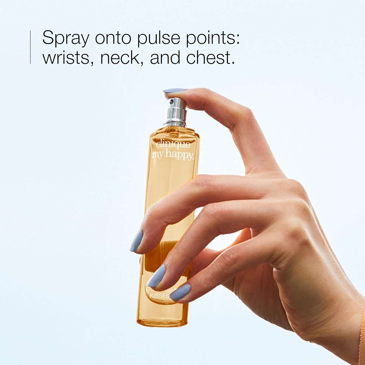 Clinique My Happy Fragrance Spray | Cocoa & Cashmere, Baby Bouquet, Cookies & Kisses, Indigo Mist, Lily of the Beach, Peony Picnic | Perfumes for Women - Image 4