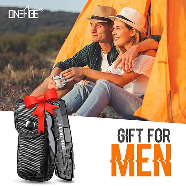 Gifts for Boyfriend Him Husband Men, Multitool Knife”I LOVE YOU”, Valentines Unique Gifts, Anniversary Ideal Gift for Husband, Fathers Day Birthday Gift for Him, Christmas Stocking Stuffers - Image 7