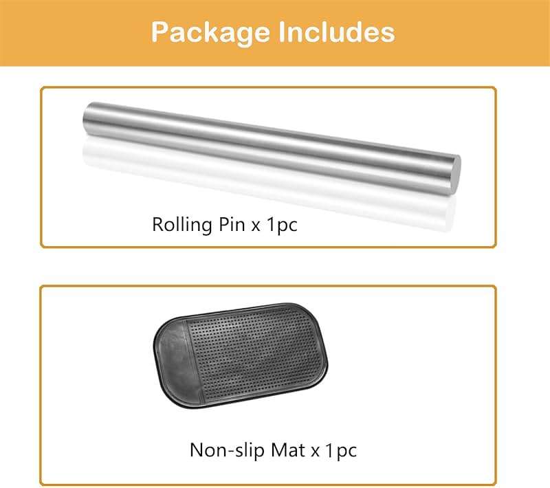 31.5”x 19.7” Stainless Steel Chopping Board with Lip, Large Steel Cutting Board with Rolling Pin, Metal Noodle Board Pastry Board Kneading Dough Board Stove Top Cutting Board for Kitchen - Image 4