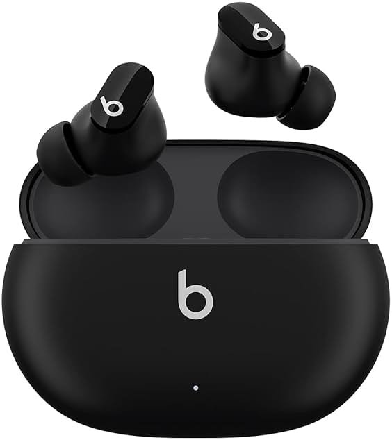 Beats Studio Buds - True Wireless Noise Cancelling Earbuds - Compatible with Apple & Android, Built-in Microphone, IPX4 Rating, Sweat Resistant Earphones, Class 1 Bluetooth Headphones - Black - Product Image