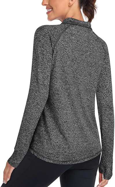 Cucuchy Womens V Neck Golf Polo Shirts Moisture Wicking Sports Workout Tops - Image 2