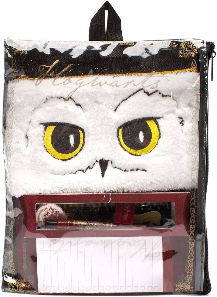 Harry Potter Stationery Set A5 Hogwarts Hedwig Notebook Pen Pencil Case - Image 4