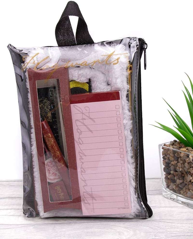 Harry Potter Stationery Set A5 Hogwarts Hedwig Notebook Pen Pencil Case - Image 8