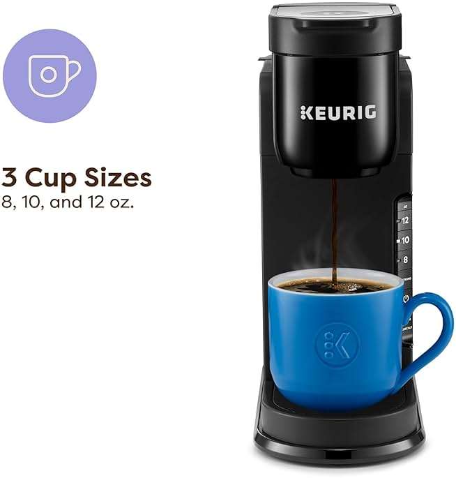 Keurig K-Express Single Serve Coffee Maker – Strong Brew Option, 42oz Reservoir, Sleek Design for Holiday Hosting & Gifting, Black - Image 4