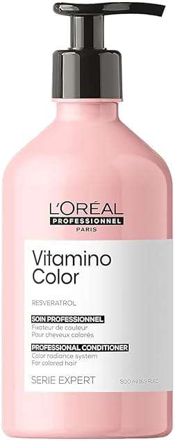 L'Oréal Professionnel Paris Vitamino Color Conditioner - Protects & Preserves Hair Color, Ehances Shine & Vibrancy and Moisturizes & Detangles - Image 1