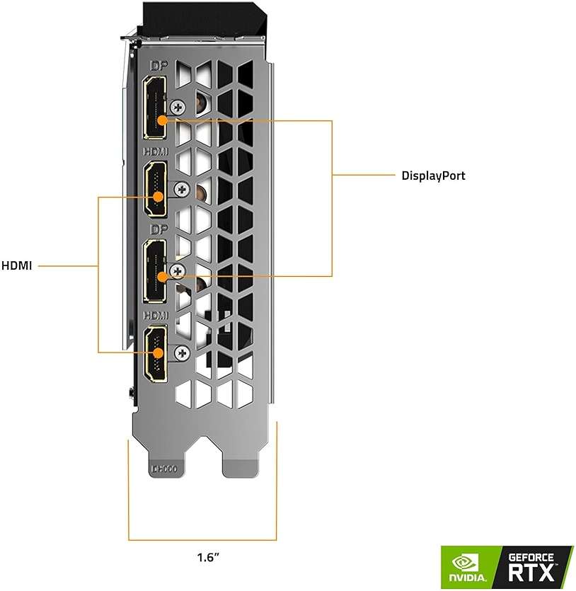 GIGABYTE GeForce RTX 3060 Gaming OC 12G (REV2.0) Graphics Card, 3X WINDFORCE Fans, 12GB 192-bit GDDR6, GV-N3060 Video Card - Image 10