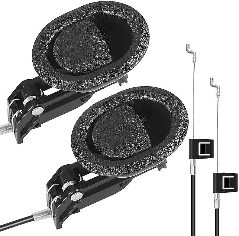 Recliner Replacement Parts with Pull Handle and Release Cable (2-Sets), Repair Recliner Mechanism Parts Compatible with Most Furniture of Recliner Sofa Couch Chair - Image 1