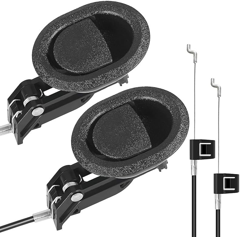 Recliner Replacement Parts with Pull Handle and Release Cable (2-Sets), Repair Recliner Mechanism Parts Compatible with Most Furniture of Recliner Sofa Couch Chair - Product Image