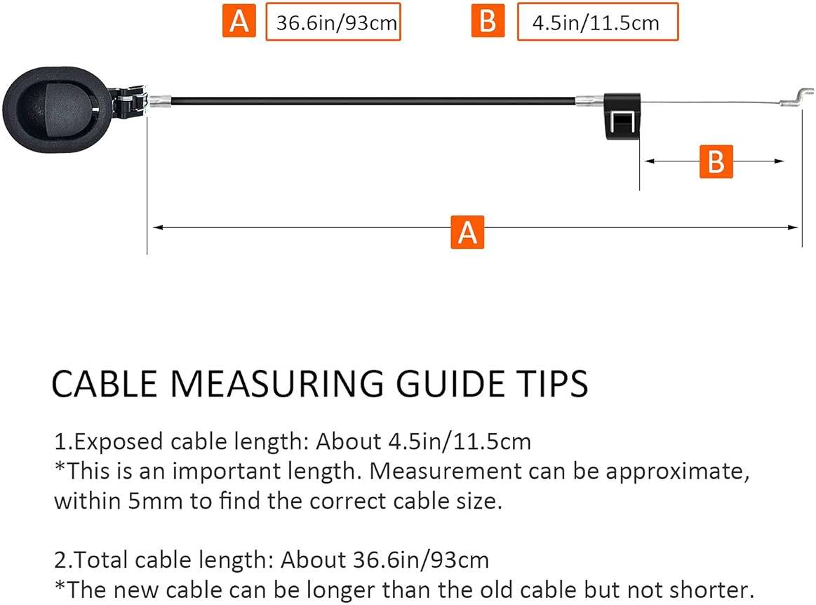 Recliner Replacement Parts with Pull Handle and Release Cable (2-Sets), Repair Recliner Mechanism Parts Compatible with Most Furniture of Recliner Sofa Couch Chair - Image 3