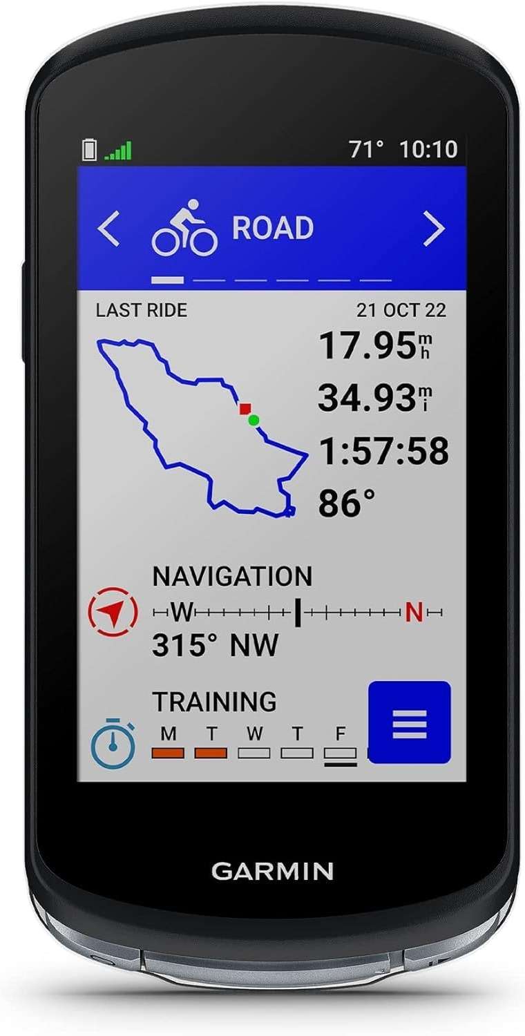 Garmin Edge 1040, GPS Bike Computer, On and Off-Road, Spot-On Accuracy, Long-Lasting Battery - Image 2