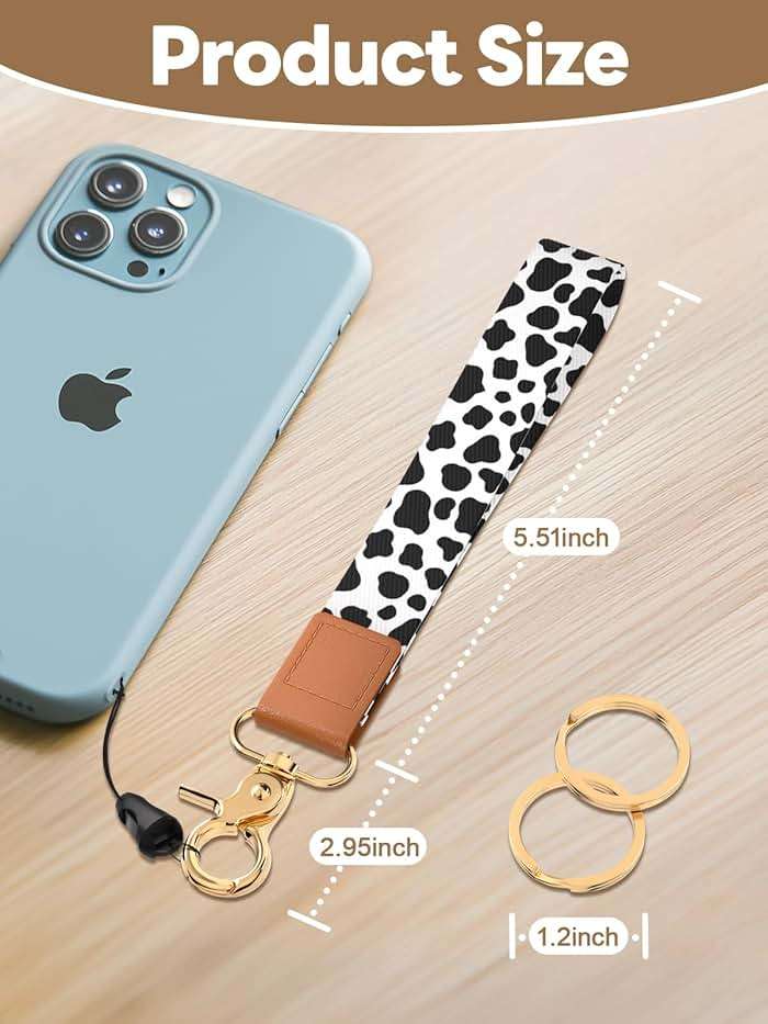 Handlein Wristlet Keychain for Women and Men, Key Chain Holder, Wrist Lanyard for Keys - Image 2