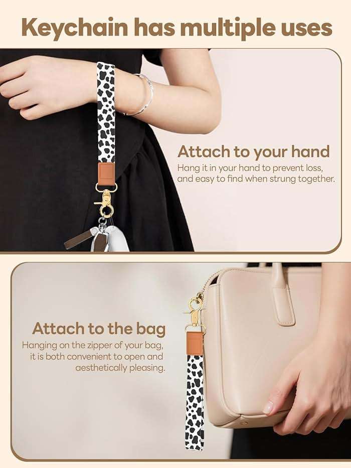 Handlein Wristlet Keychain for Women and Men, Key Chain Holder, Wrist Lanyard for Keys - Image 3