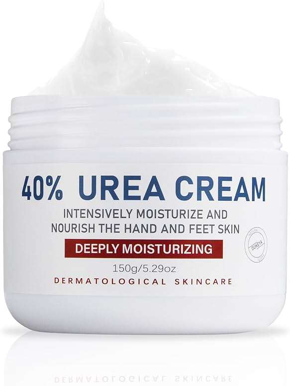 OUKEYA Urea Cream 40 Percent,Foot & Hand Cream for Dry Cracked,Urea Lotion for Feet Maximum Strength - Image 1