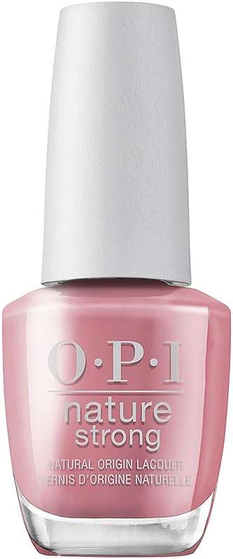 OPI Nature Strong Natural Origin 3-Step System | Botanical Base Coat, Top Coat, and Various Nail Polish Colors | High Shine + Color Protection | Eco-Friendly, Plant Based, Vegan, & Cruelty Free - Image 1